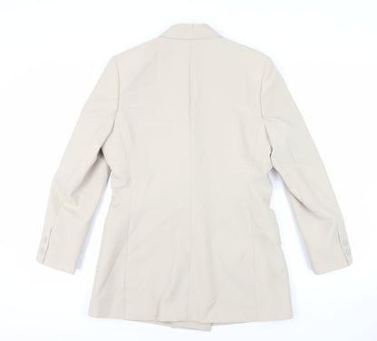Womens UK Size 12 Modern Classics Beige Jacket