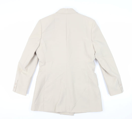 Womens UK Size 12 Modern Classics Beige Jacket