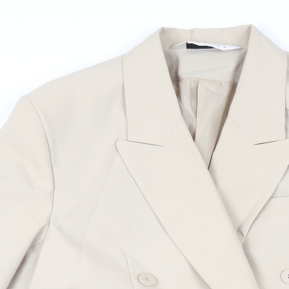 Womens UK Size 12 Modern Classics Beige Jacket