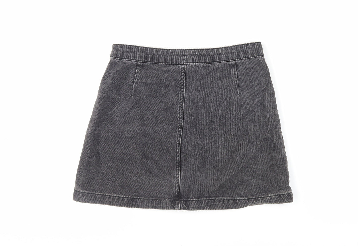 Womens UK Size 28 in Topshop Mini Denim Skirt