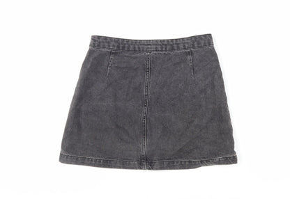 Womens UK Size 28 in Topshop Mini Denim Skirt