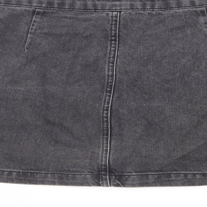 Womens UK Size 28 in Topshop Mini Denim Skirt