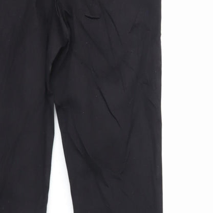 Per Una Womens Black Cotton Skinny Jeans Size 10 L27 in Regular Zip