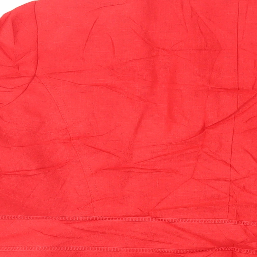 Womens UK Size 18 Per Una Red Jacket