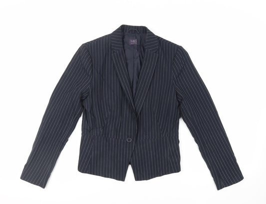 Womens UK Size 10 Marks and Spencer Blue Jacket