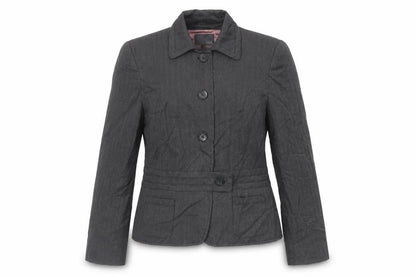 Next Womens Grey Jacket Blazer Size 14 Button