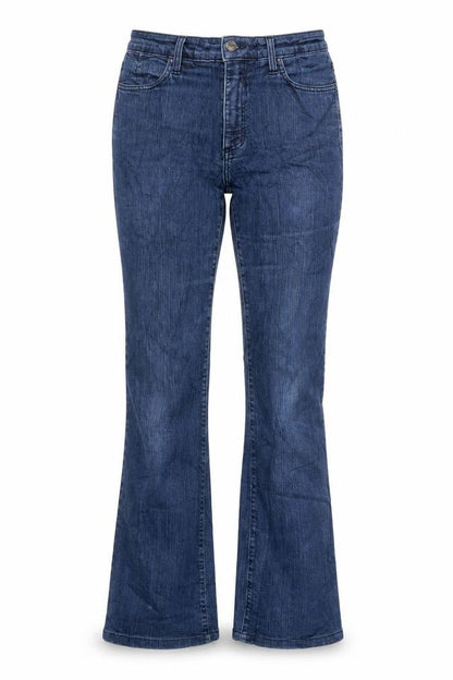 Womens UK Size 28 in NYDJ Regular Fit Bootcut Blue Jeans