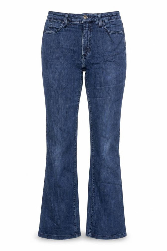 Womens UK Size 28 in NYDJ Regular Fit Bootcut Blue Jeans