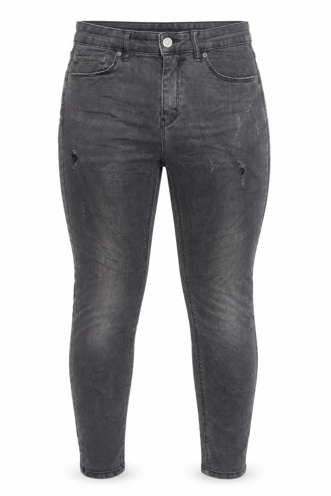 Womens UK Size 10 Pull&Bear Regular Fit Skinny Grey Jeans