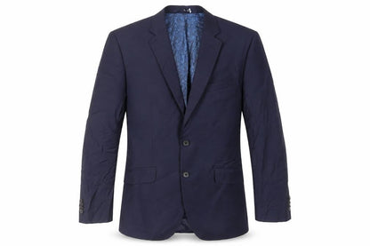Mens UK Size 40 Simon Carter Regular Blue Suit Jacket