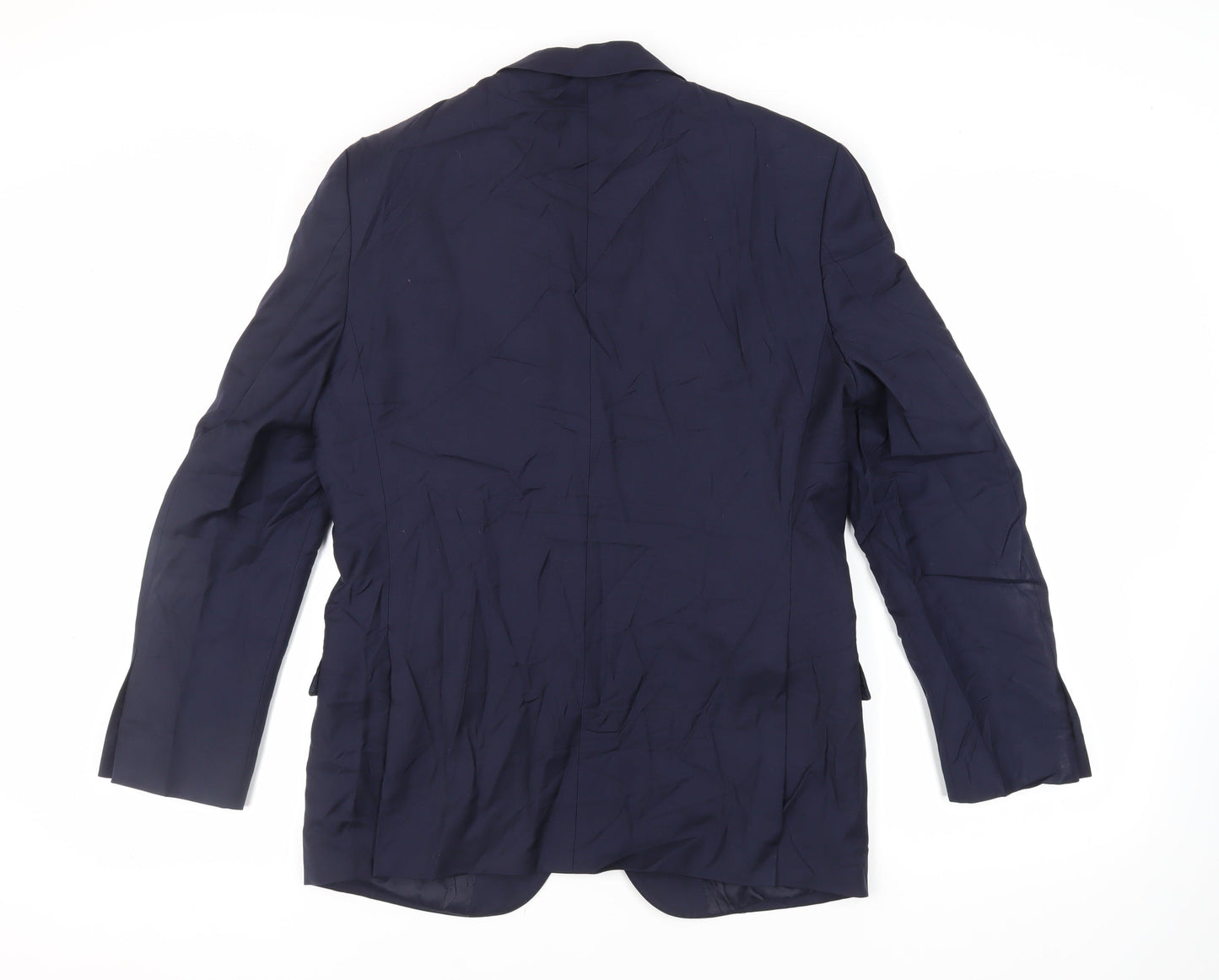 Mens UK Size 40 Simon Carter Regular Blue Suit Jacket