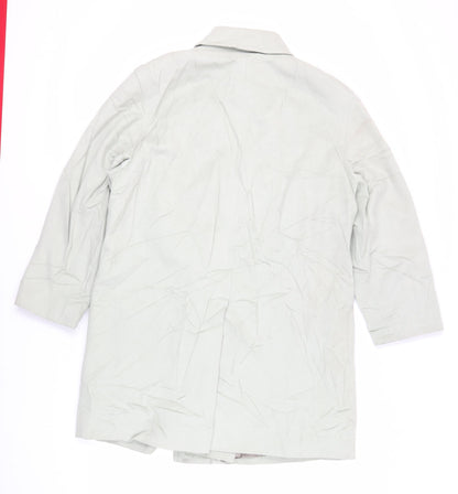 Gerry Weber Womens Green Pea Coat Coat Size L Button - Vintage