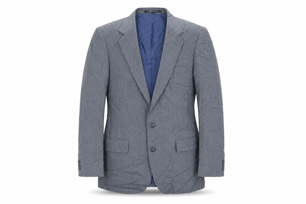 Mens UK Size 38 Harbarry of England Regular Blue Suit Jacket