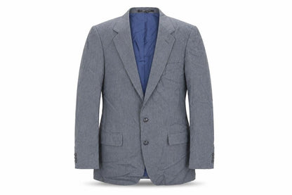 Mens UK Size 38 Harbarry of England Regular Blue Suit Jacket