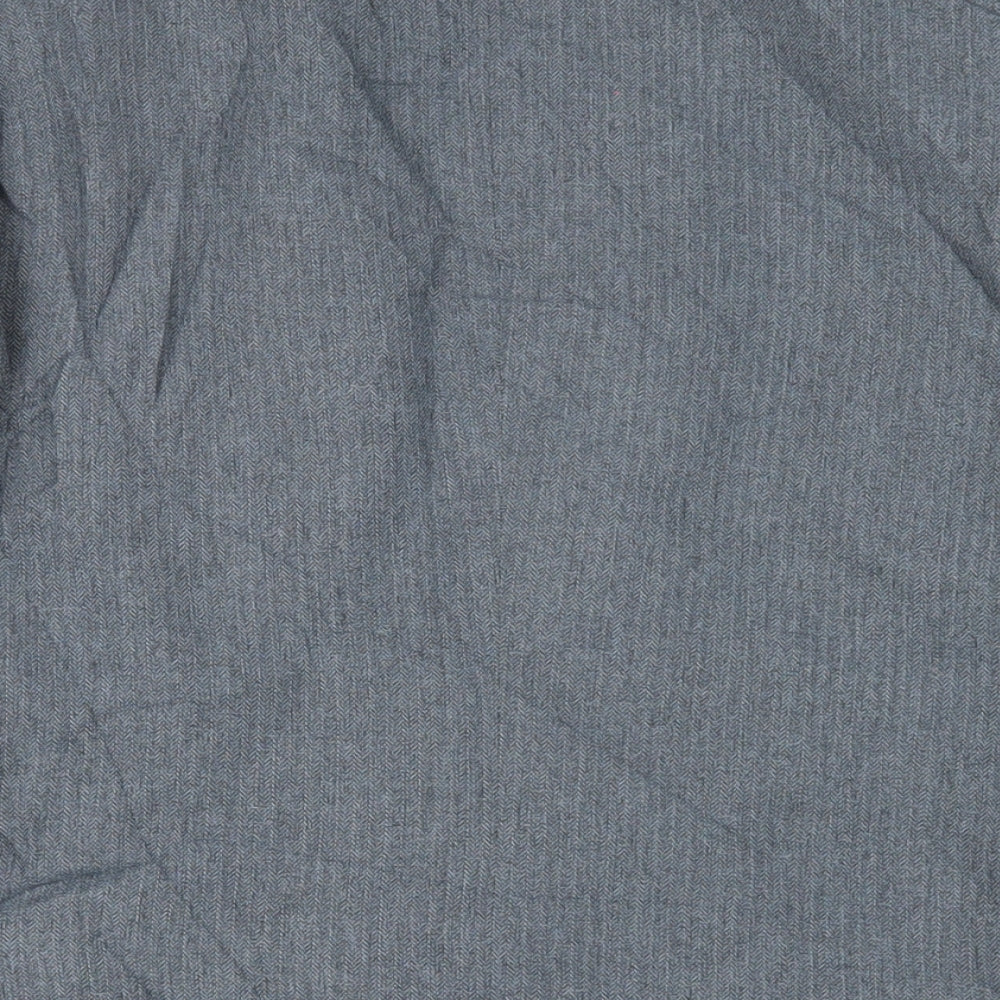 Mens UK Size 38 Harbarry of England Regular Blue Suit Jacket