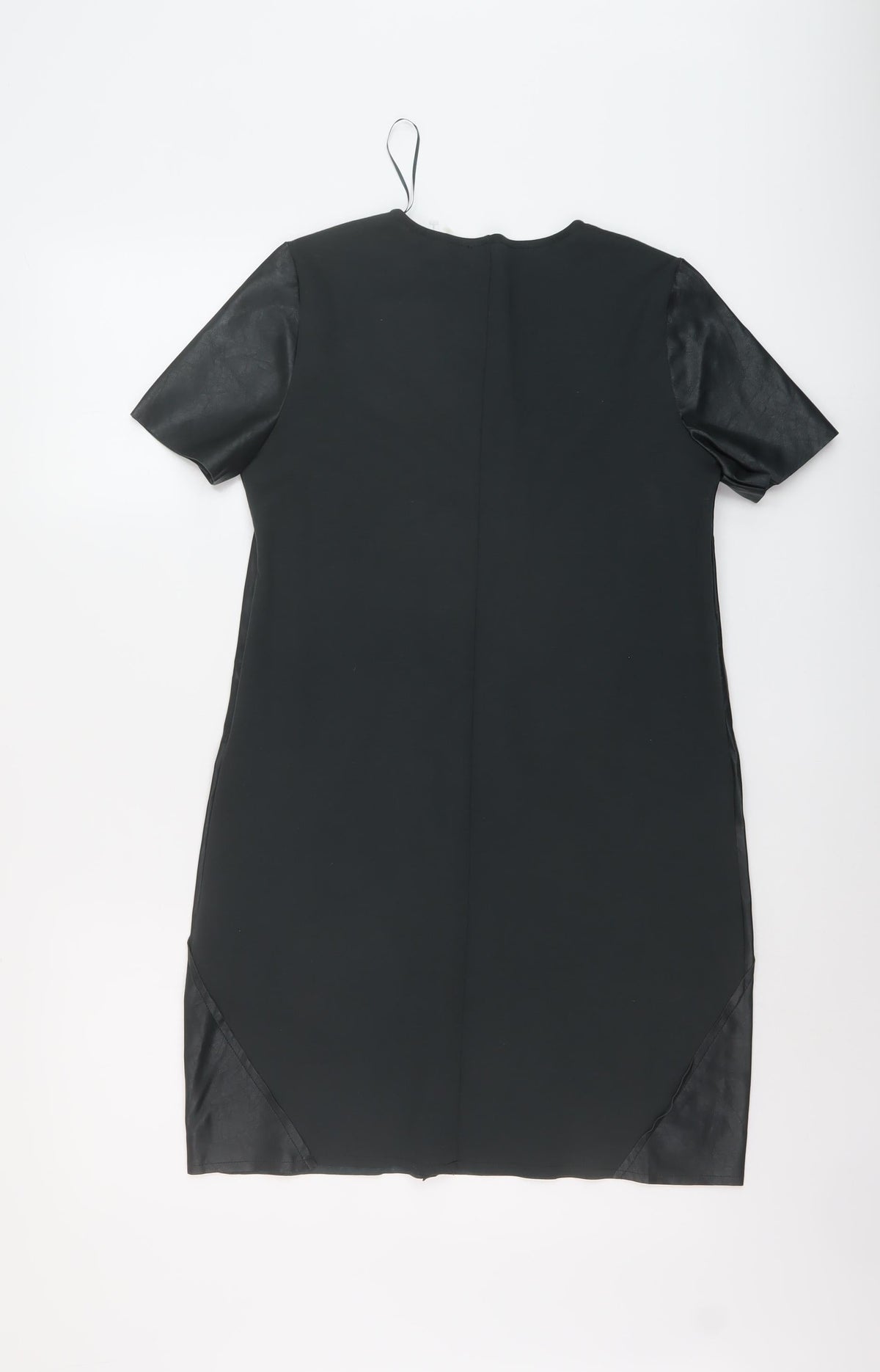 Zara Womens Green Polyester Mini Size S V-Neck Pullover