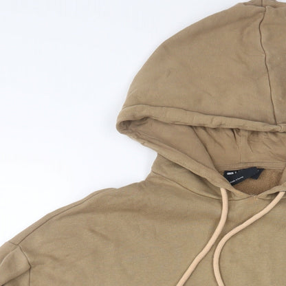 Mens UK Size M ASOS Brown Pullover Hoodie