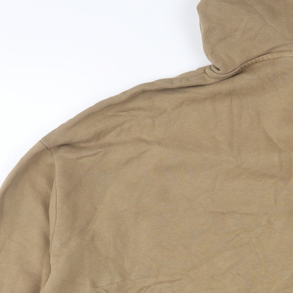 Mens UK Size M ASOS Brown Pullover Hoodie