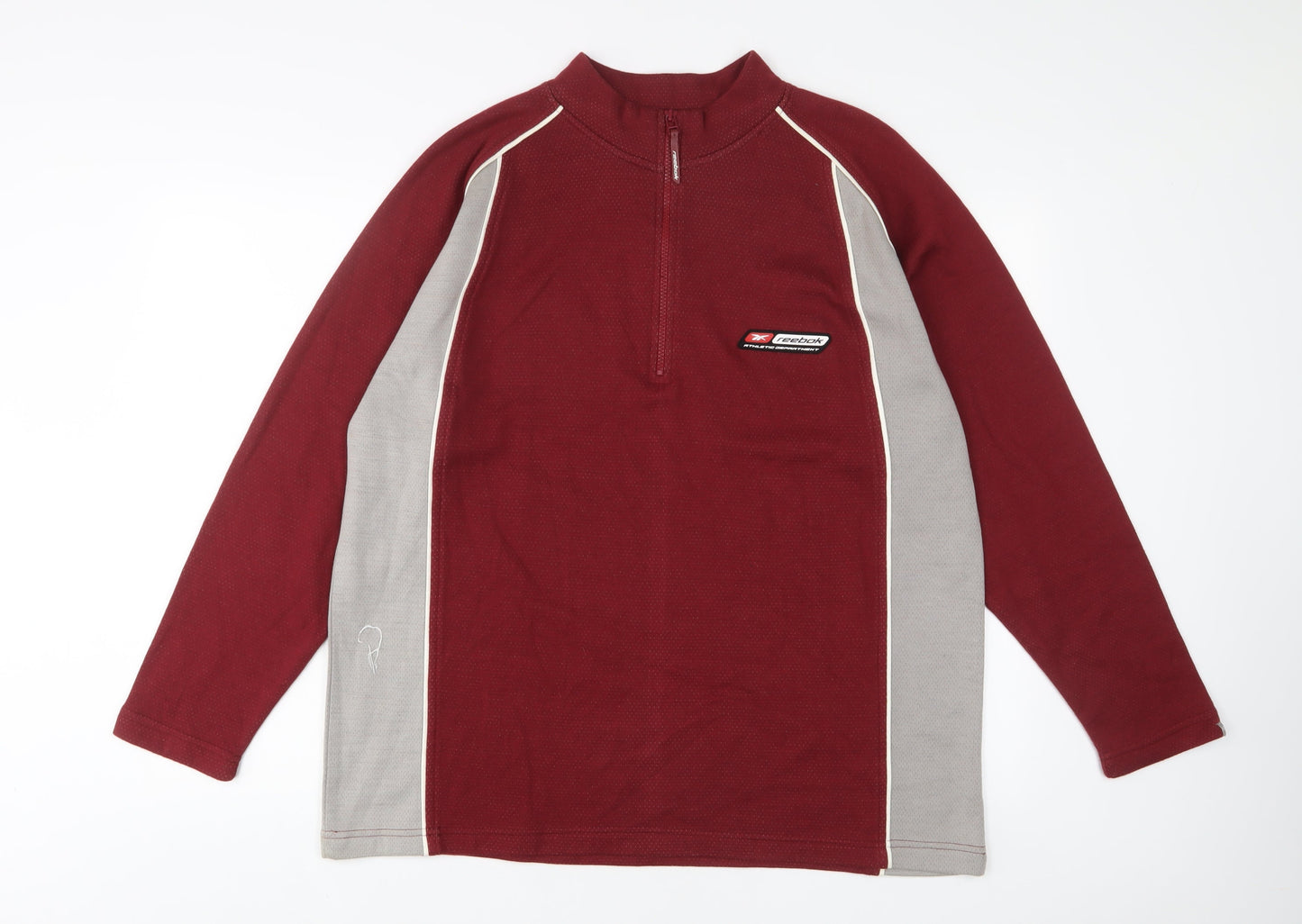 Mens UK Size XL Reebok Red Pullover Sweatshirt