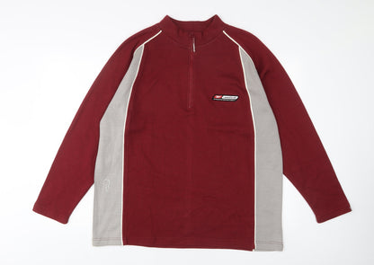 Mens UK Size XL Reebok Red Pullover Sweatshirt