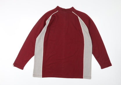 Mens UK Size XL Reebok Red Pullover Sweatshirt
