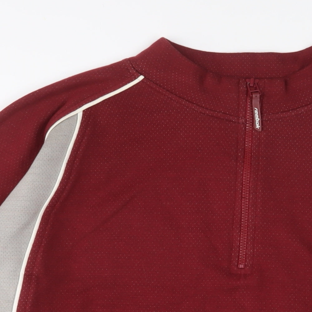 Mens UK Size XL Reebok Red Pullover Sweatshirt