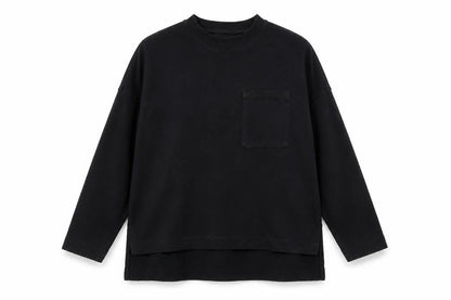 Zara Womens Black Cotton Pullover Sweatshirt Size M Pullover