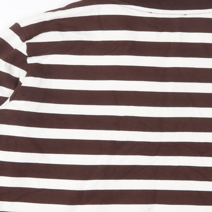 Womens UK Size S Marks and Spencer Brown Pullover Sweatshirt