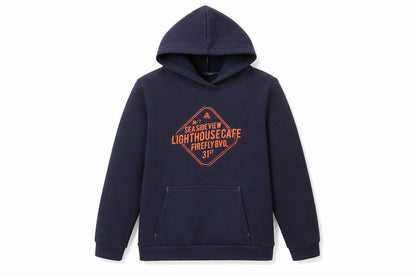 Firefly Boys Blue Polyester Pullover Hoodie Size 12-13 Years Pullover