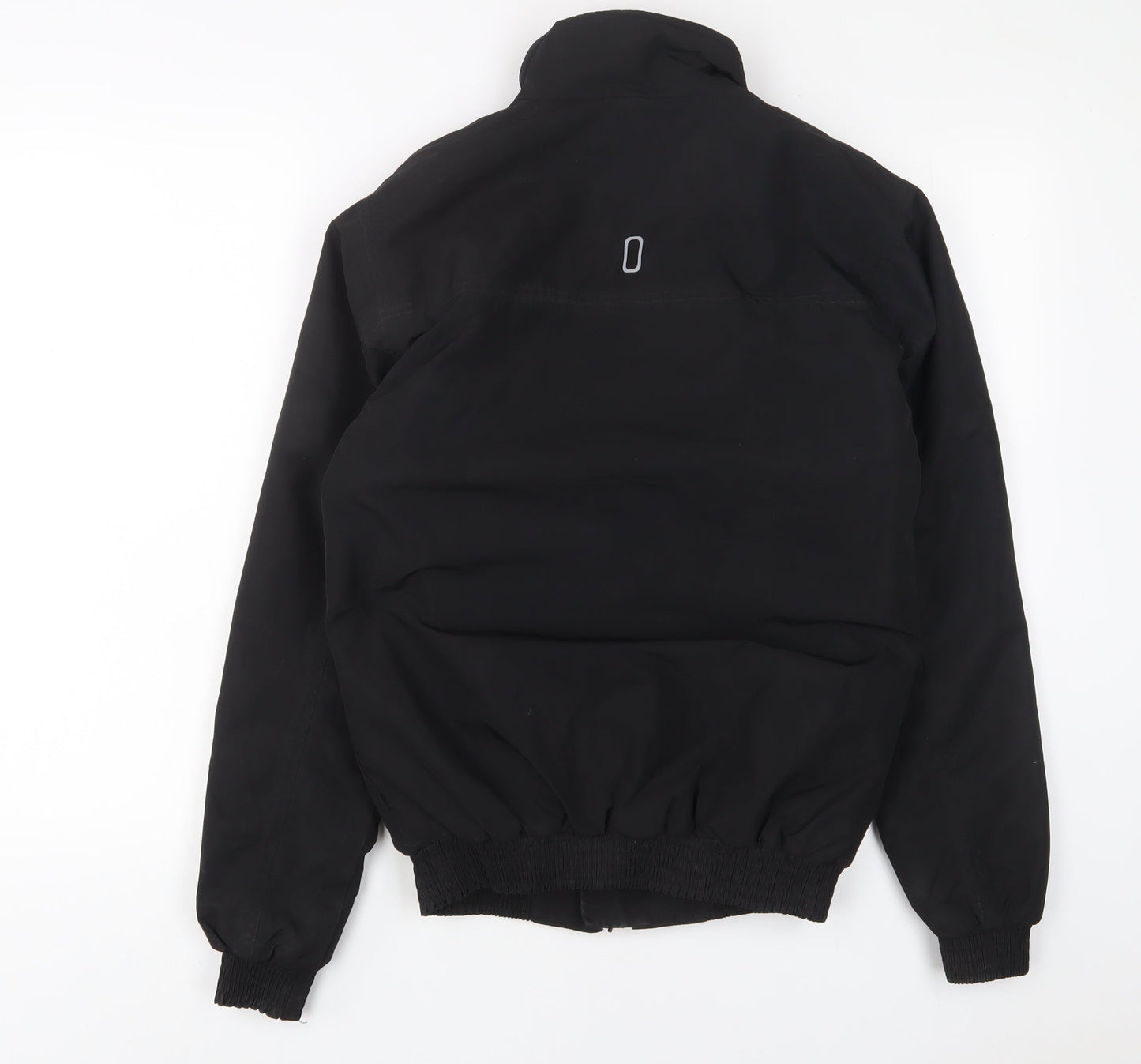 WHITAKER Mens Black Jacket Size XS Zip - Zip Pockets