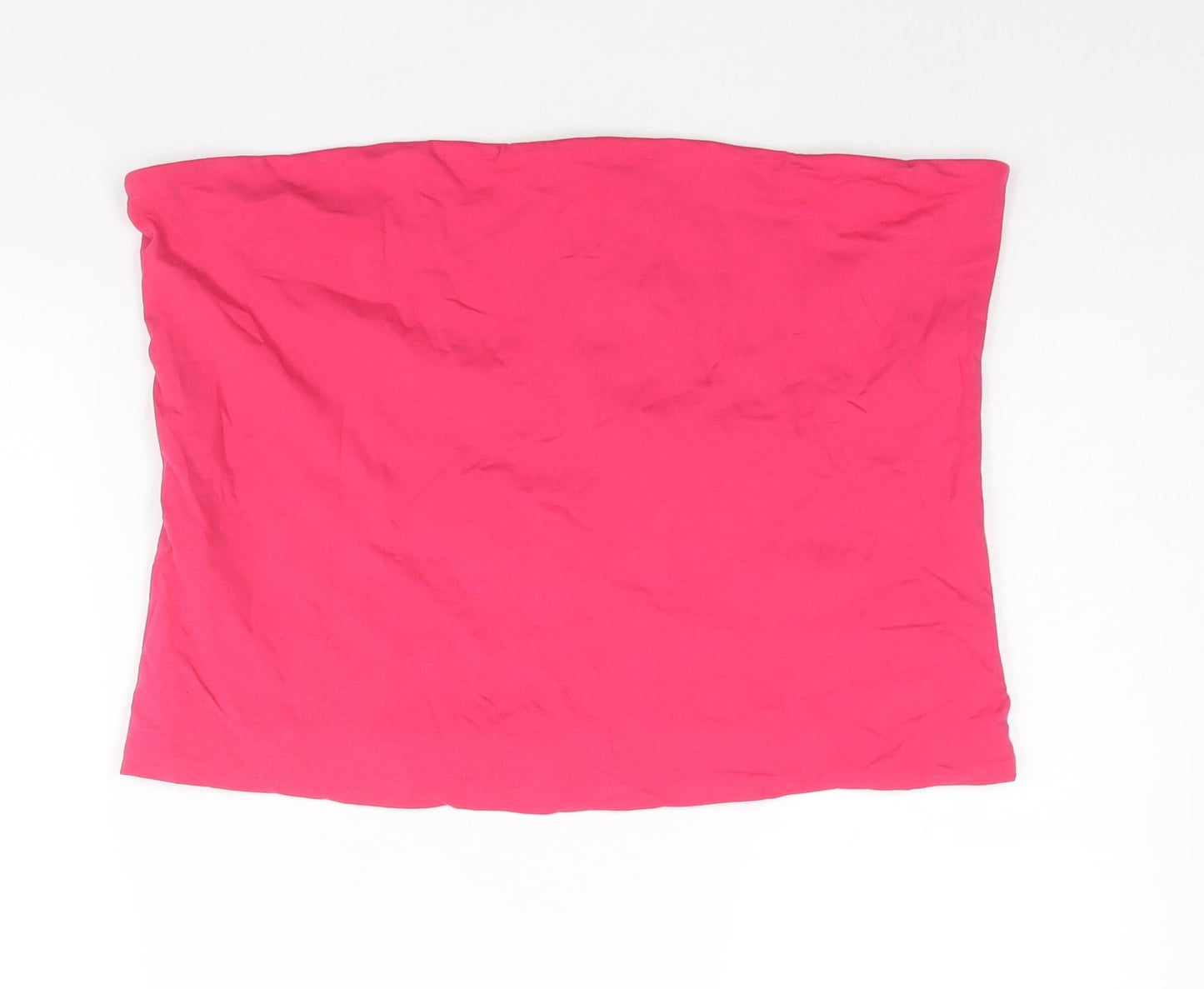 Womens UK Size XL Marks and Spencer Pink Basic Blouse
