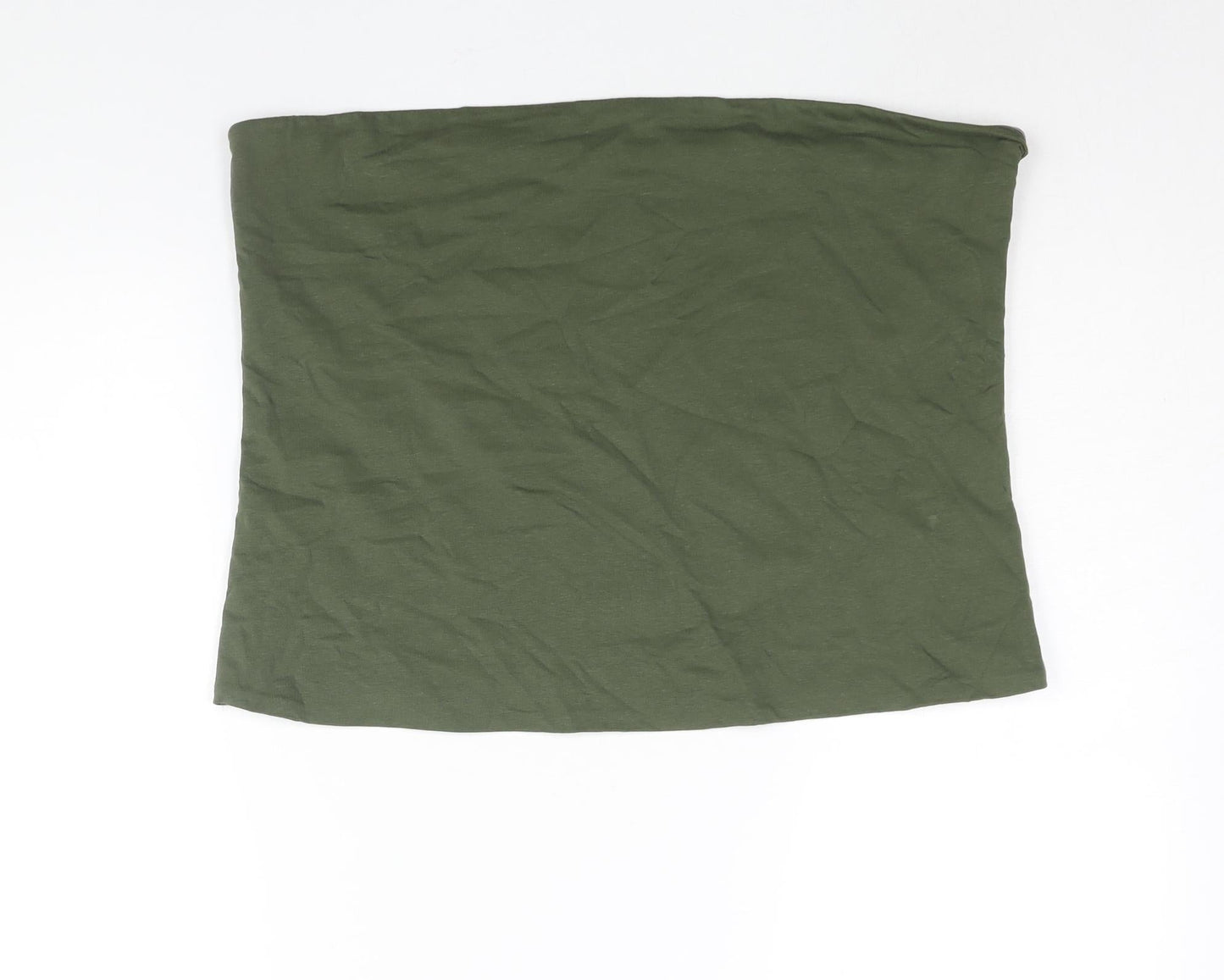 Womens UK Size XL Marks and Spencer Green Basic Blouse