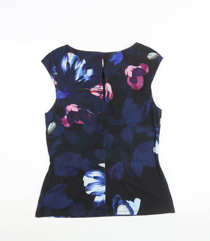 Womens UK Size 12 Monsoon Blue Basic Blouse
