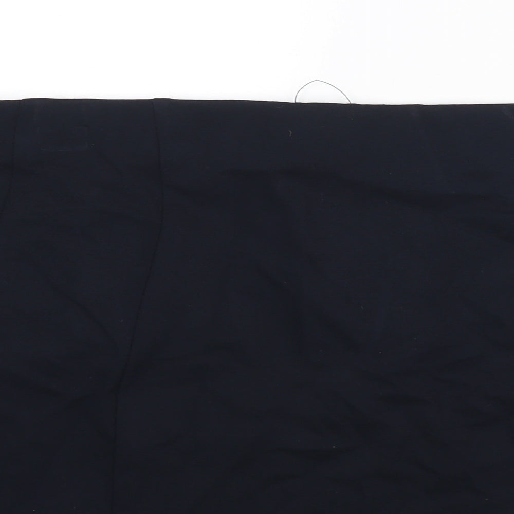 Marks and Spencer Womens Blue Viscose Mini Skirt Size 20