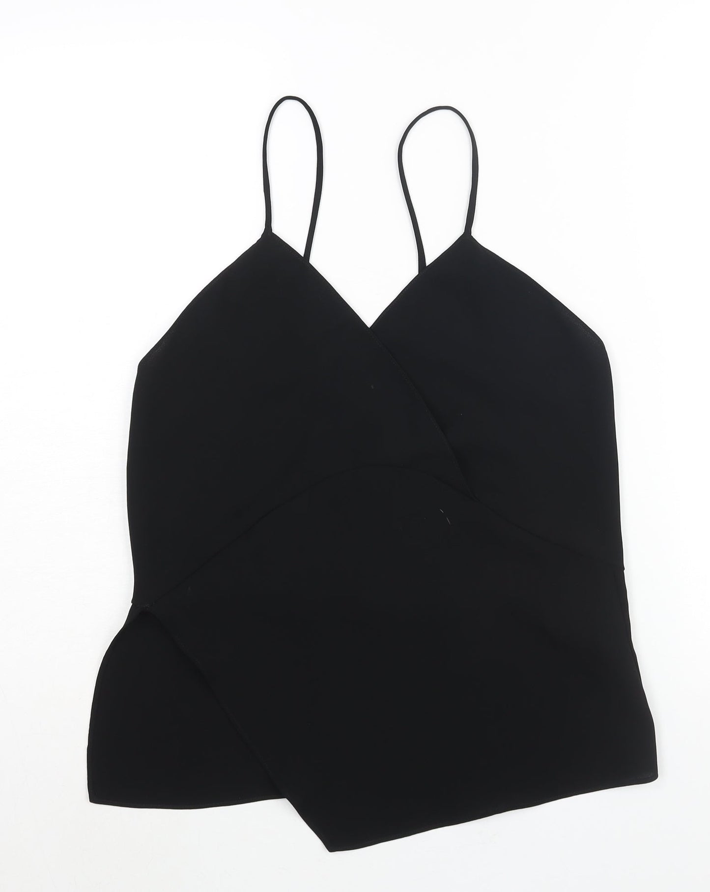 Womens UK Size M Zara Black Camisole Blouse