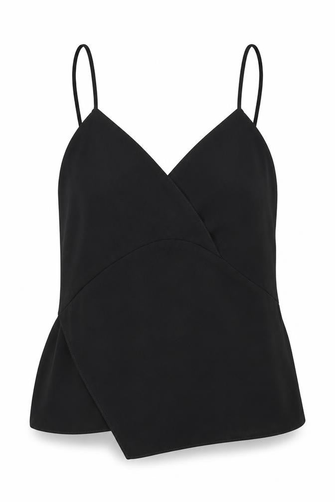 Womens UK Size M Zara Black Camisole Blouse