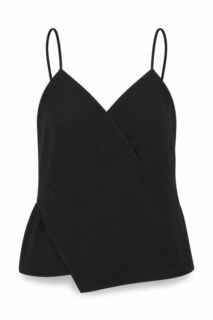 Womens UK Size M Zara Black Camisole Blouse
