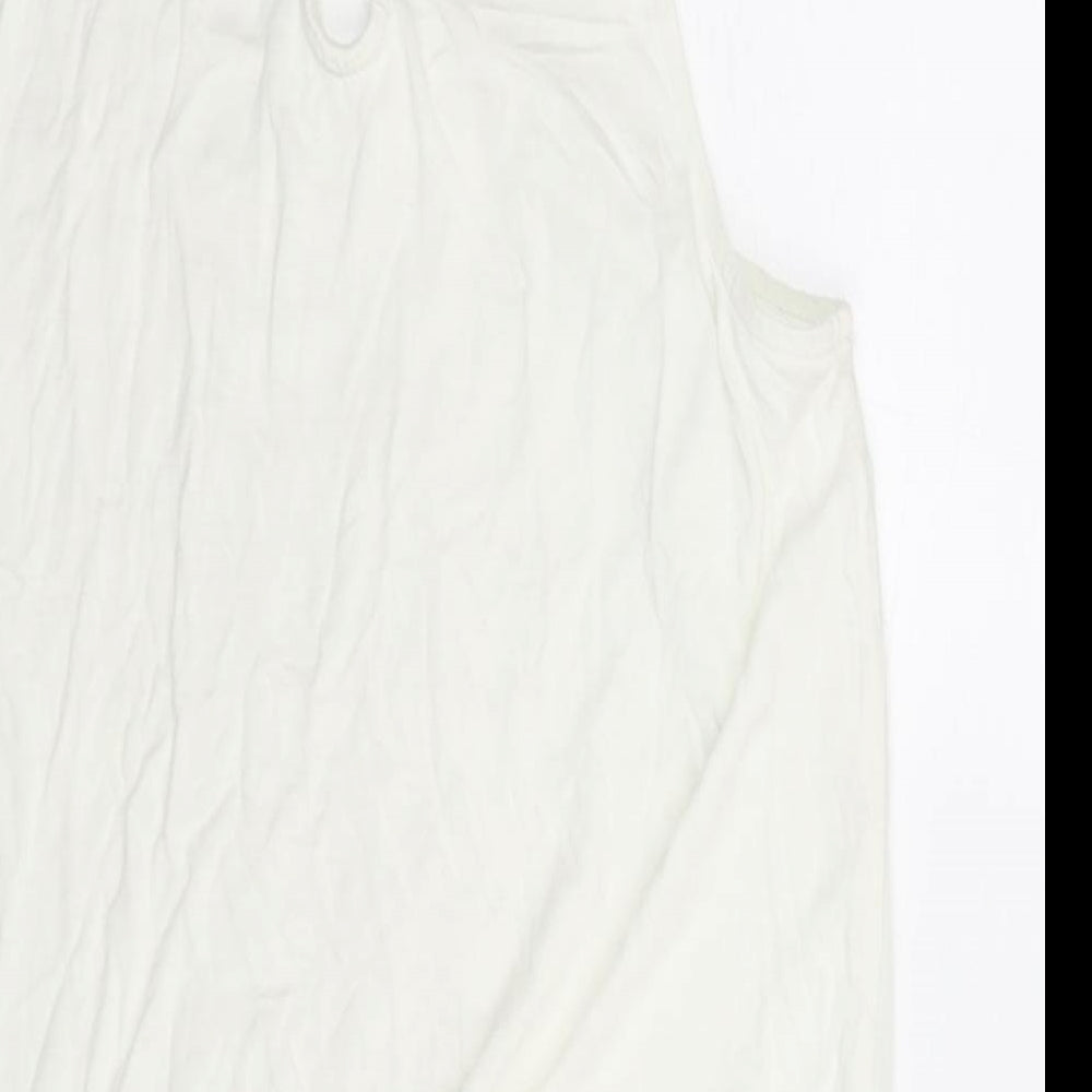 Womens UK Size 6 NEXT Ivory Camisole Blouse