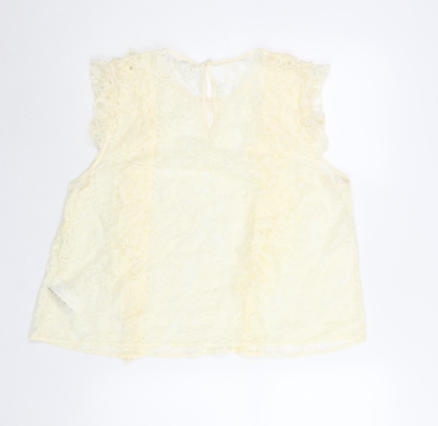 Womens UK Size 18 Marks and Spencer Ivory Basic Blouse