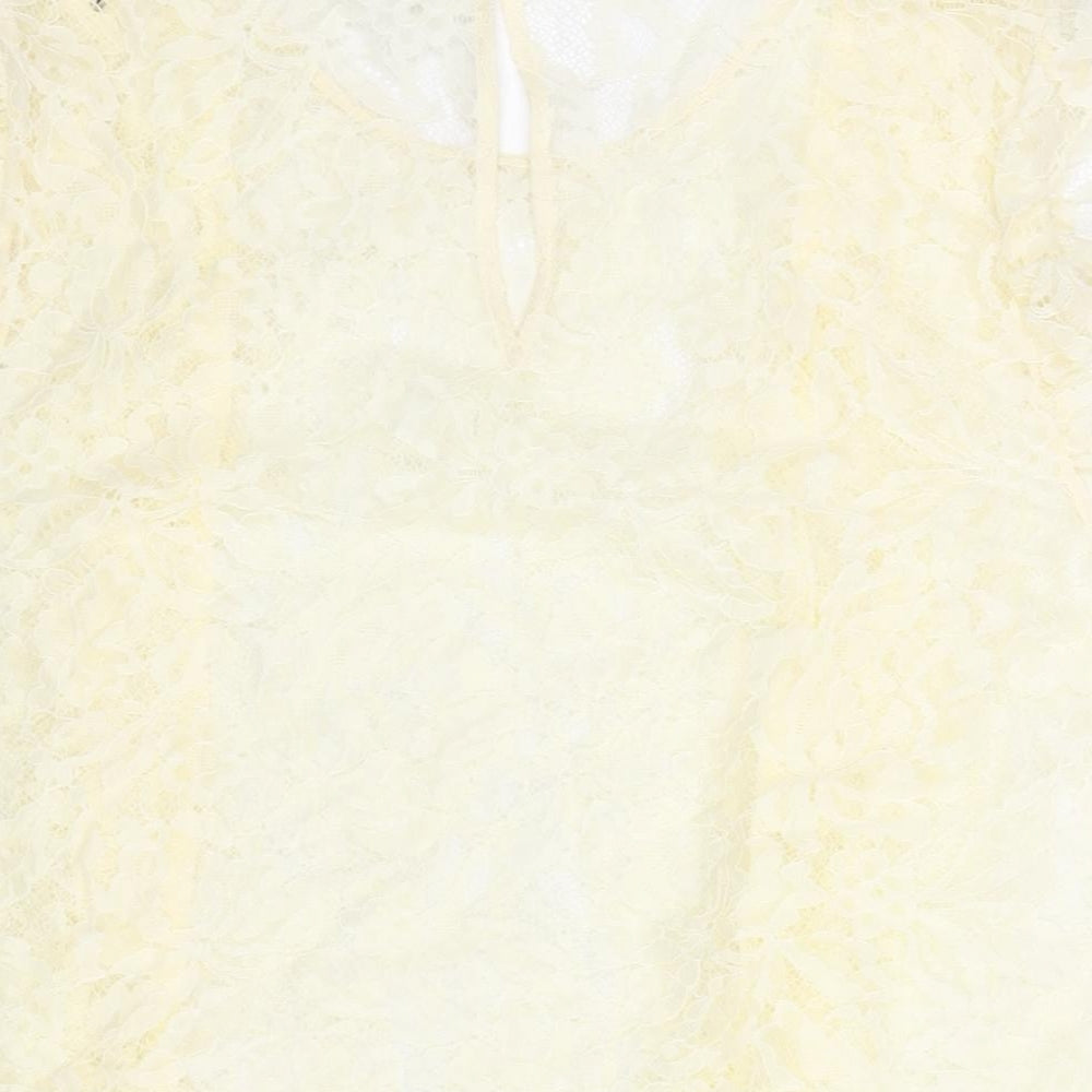 Womens UK Size 18 Marks and Spencer Ivory Basic Blouse