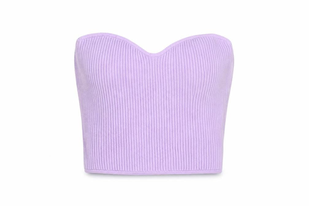 Womens UK Size S H&M Purple Pullover Jumper