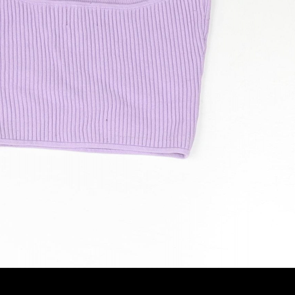 Womens UK Size S H&M Purple Pullover Jumper