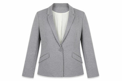 Oasis Womens Grey Jacket Blazer Size 14 Button
