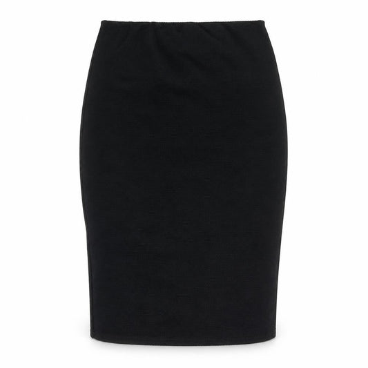 New Look Womens Black Polyester Straight & Pencil Skirt Size 10 - Textured