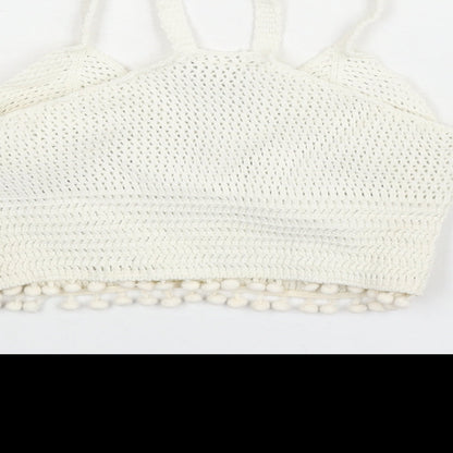 Womens UK Size 8 River Island Ivory Vest Jumper