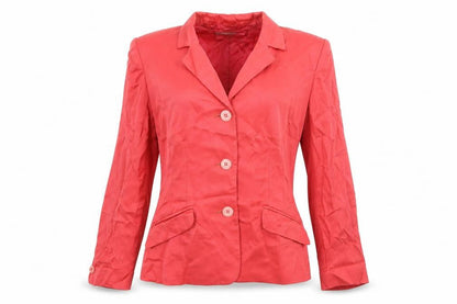 Womens UK Size 10 Country Casuals Regular Red Blazer