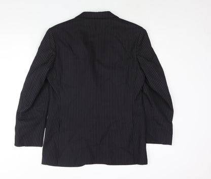 Mens UK Size 38 St Michael Regular Blue Suit Jacket