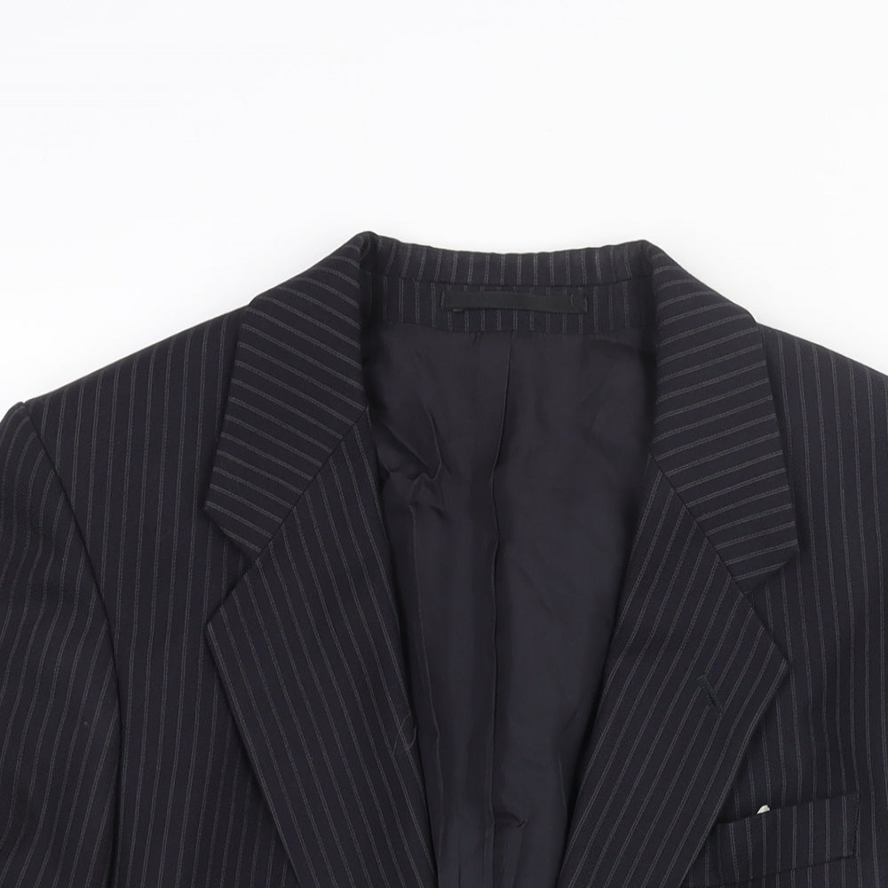 Mens UK Size 38 St Michael Regular Blue Suit Jacket