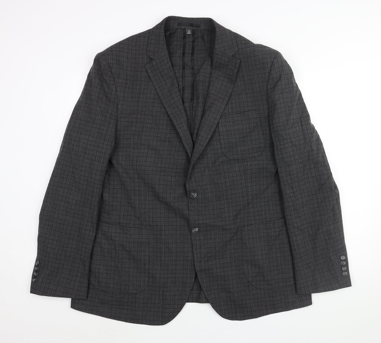 Mens UK Size 46 Marks and Spencer Regular Grey Suit Jacket