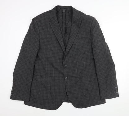 Mens UK Size 46 Marks and Spencer Regular Grey Suit Jacket